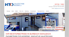 Desktop Screenshot of haustechnik-krumm.de
